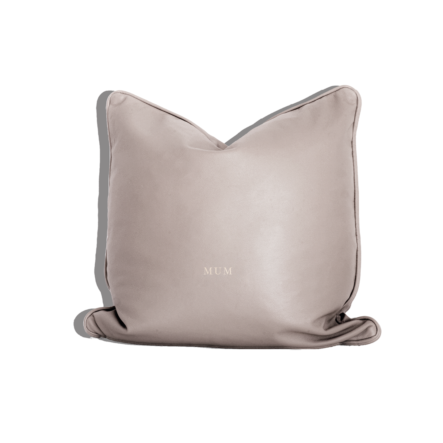 Leather cushion to create stories