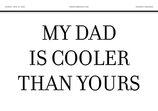 London, Get Ready — The Father’s Day Newspaper Is Almost Here
