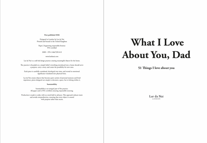 What I Love About You, Dad