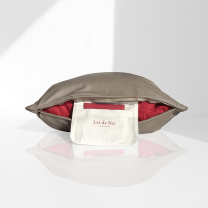 Leather cushion to create stories