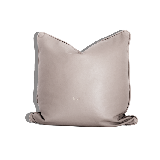 Leather cushion to create stories