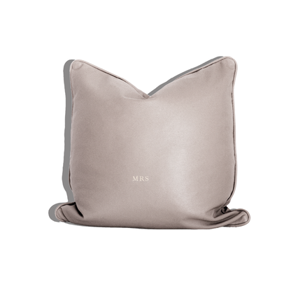 Leather cushion to create stories